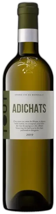 vue du vin Adichats Blanc