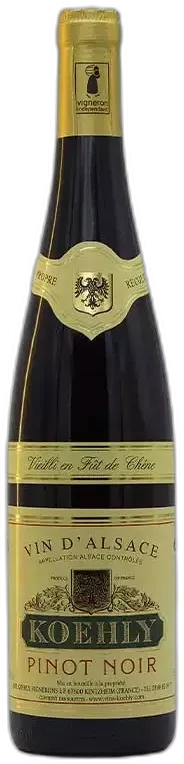 illustration du vin Pinot Noir Vieilli en Fût de Chêne