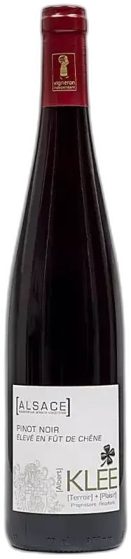 photo du vin Alsace Coteaux Calcaires Pinot Noir