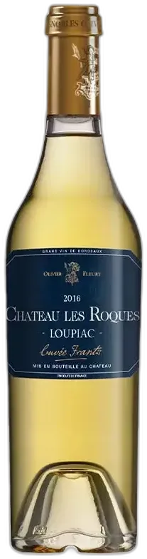 aperçu du vin Château les Roques "Cuvée Frantz" Loupiac Vignobles Olivier Fleury