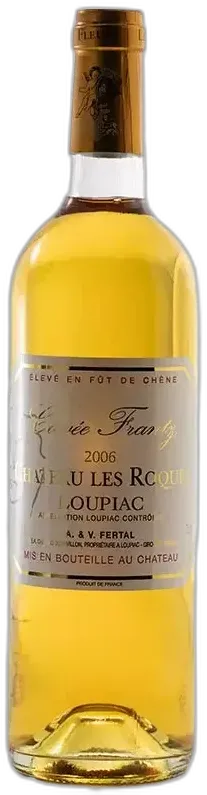 aperçu du vin Château les Roques "Cuvée Frantz" Loupiac Vignobles Olivier Fleury