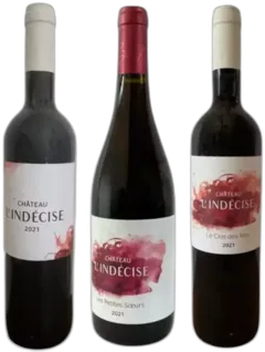 capture du vin Les Trois du Château l’Indécise