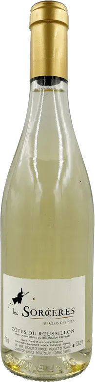 image du vin Blanc les Sorcières Clos des Fées Aop Côtes du Roussillon