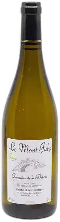 aperçu du vin Mont-July
