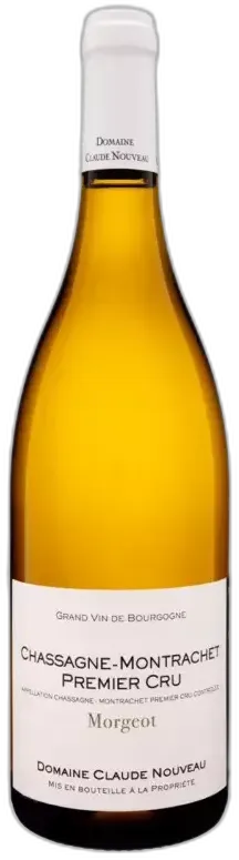 image du vin Chassagne-Montrachet 1er Cru Morgeot Domaine Claude Nouveau