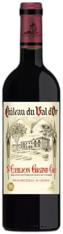 vue du vin Château du Val d’or Grand Cru