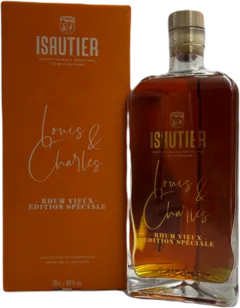 photo du vin Isautier Rhum Vieux de Mélasse de la Réunion "12 Ans Alfred" Brun Giftbox