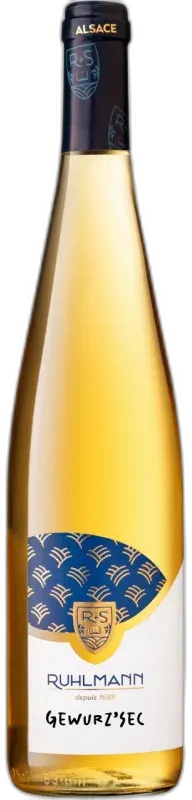 vue du vin Pinot Gris Aoc Alsace Pinot Gris Vin Blanc Bio Domaine Ruhlmann