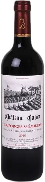 photo Château Calon Saint-Georges-Saint-Emilion 2010