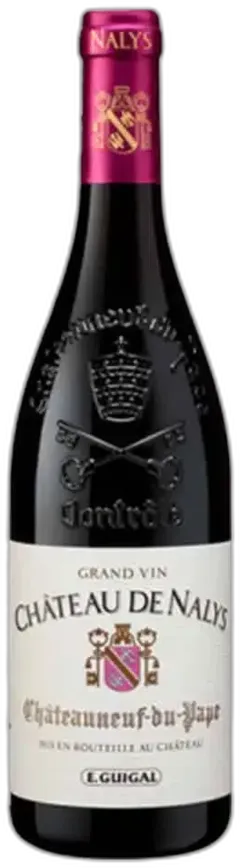 image du vin Saintes Pierres de Nalys Rouge 2019 Château de Nalys E. Guigal
