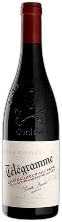 photo du vin Châteauneuf-du-Pape Télégramme Vignobles Brunier