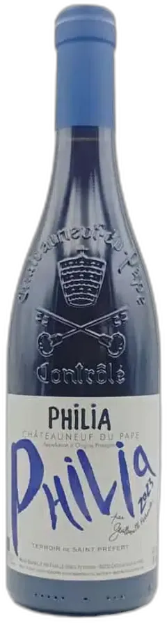 image du vin Châteauneuf du Pape Philia