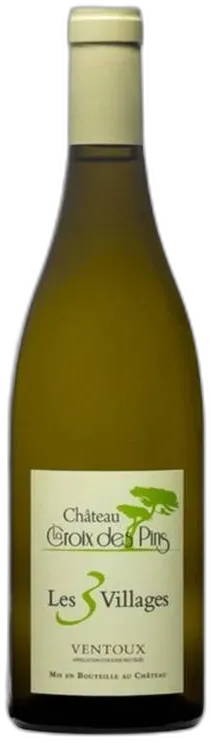 vue du vin Château la Croix des Pins Ventoux Blanc 2024