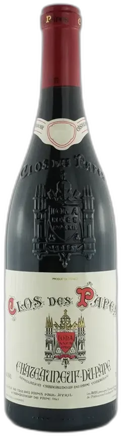 vue du vin Châteauneuf du Pape Rouge Clos des Papes Domaine Paul Avril