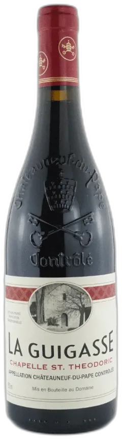 illustration du vin Chateauneuf du Pape la Guigasse Chapelle Saint Theodoric