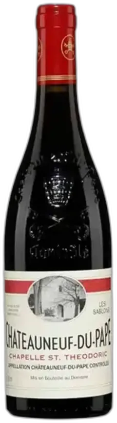 illustration du vin Chateauneuf du Pape la Guigasse Chapelle Saint Theodoric