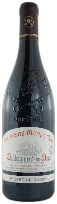 vue du vin Monpertuis cu.Trad V.Vignes Chateauneuf du Pape