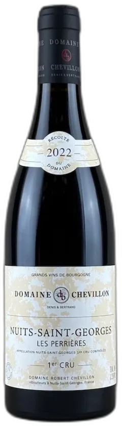 vue du vin Domaine Robert Chevillon Nuits-Saint-Georges 1er Cru les Roncières Rouge