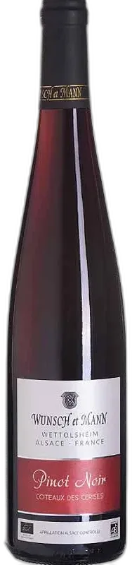 vue du vin Alsace Coteaux Calcaires Pinot Noir