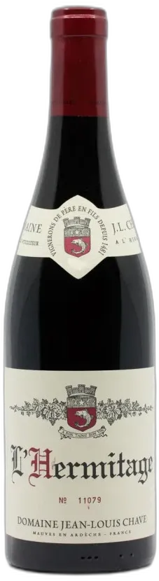 capture du vin Hermitage 2021 Jean-Louis Chave