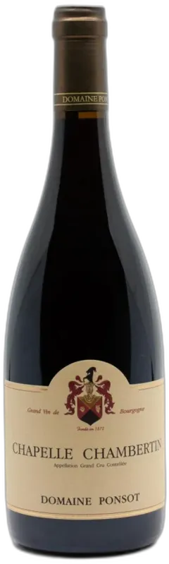 photos du vin Domaine Ponsot Chambertin Grand Cru