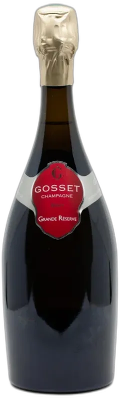 vue du vin Champagne Grande Réserve Gosset