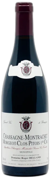 aperçu du vin Domaine Roger Belland Chassagne Montrachet Premier Cru Morgeot Clos Pitois