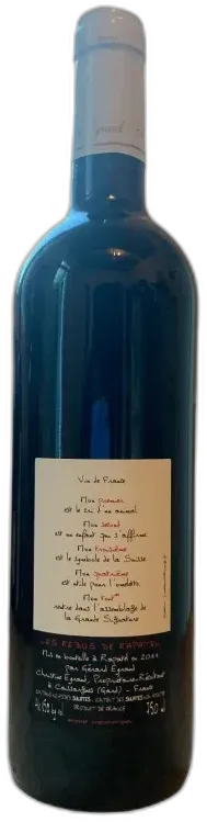 vue du vin Vin de Table Grenache Vieille Vigne