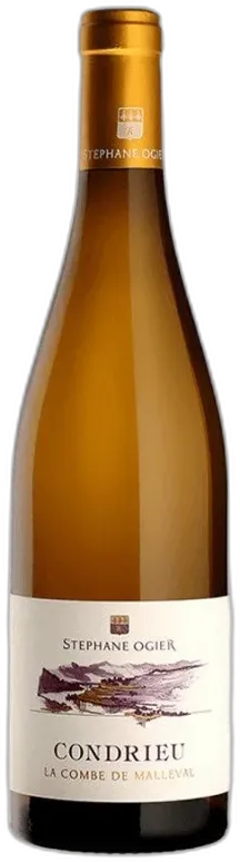 vue du vin la Combe de Malleval Stéphane Ogier Blanc