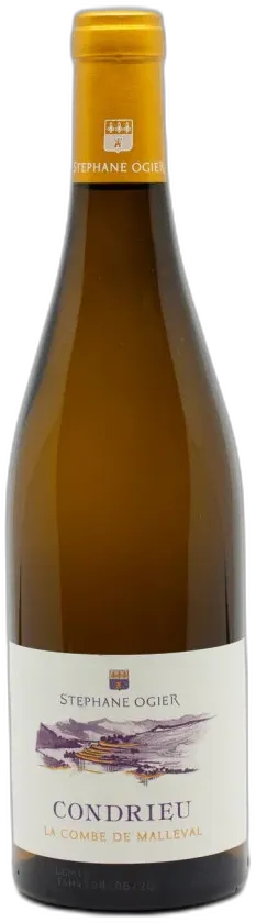 vue du vin Condrieu "la Combe de Malleval"