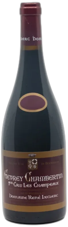 photo du vin René Leclerc Gevrey Chambertin 1er Cru "la Combe Aux Moines"