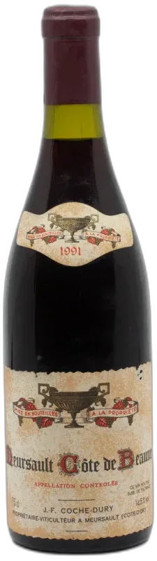 photo du vin Coche Dury Meursault 2023 Rouge