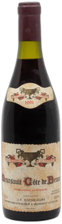photo du vin Coche Dury Meursault 2023 Rouge