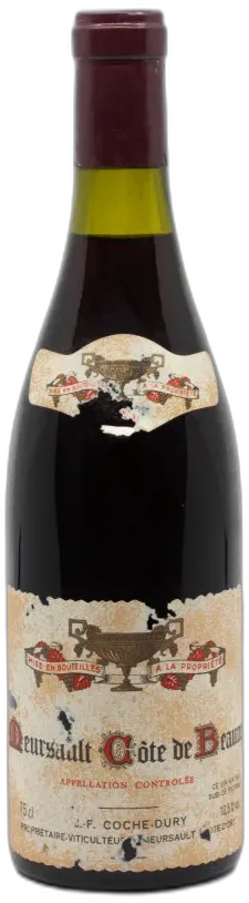photo du vin Coche Dury Meursault 2023 Rouge