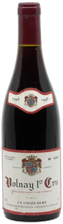 vue du vin Volnay Premier Cru