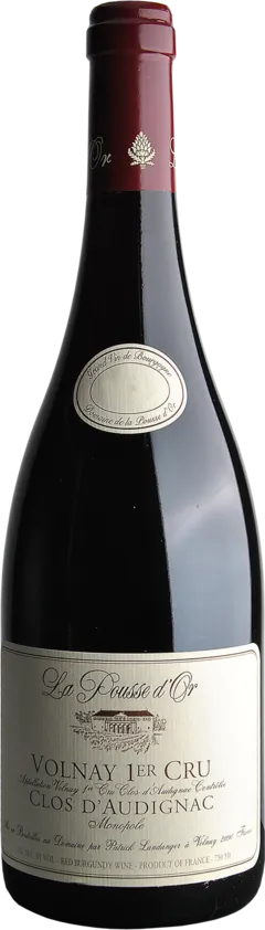 vue du vin Volnay 1er Cru Clos de la Pousse d’or
