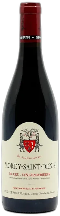 photo du vin Aoc Morey-Saint-Denis 1er Cru les Genavrières Domaine Geantet-Pansiot