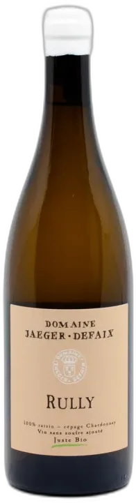 photos du vin Domaine Jaeger-Defaix Rully Blanc Sans Soufre Ajouté 2023