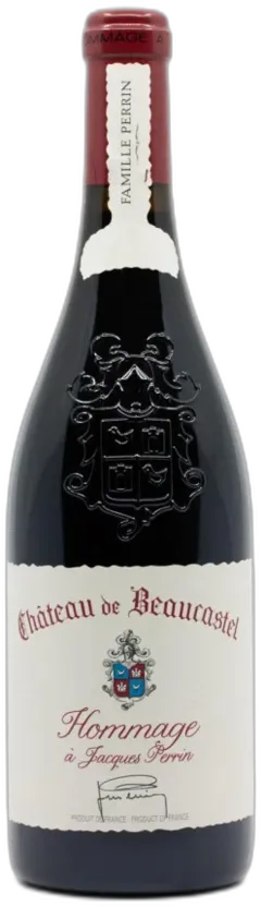 photo du vin Châteauneuf-du-Pape Château de Beaucastel Hommage à Jacques Perrin Famille Perrin
