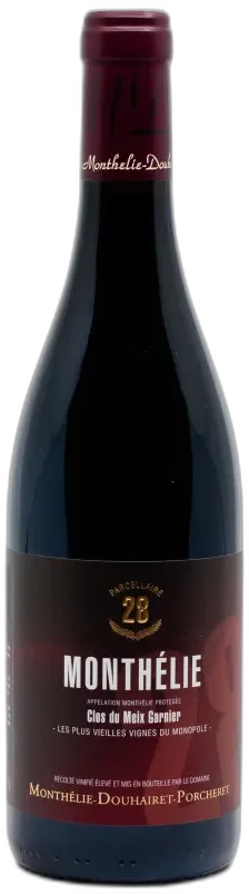 image du vin Monthelie Clos du Meix Garnier Parcellaire 28