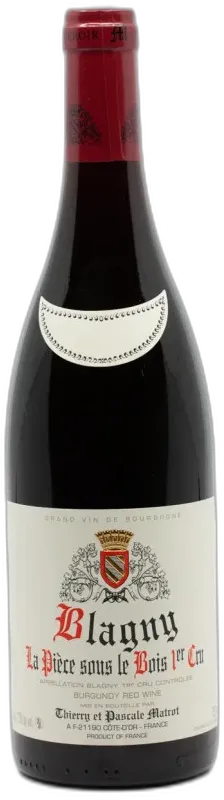 illustration du vin Domaine Matrot, Blagny 1er Cru la Pièce Sous le Bois 2023