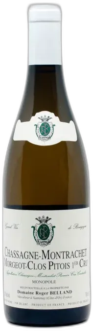 image du vin Chassagne Montrachet 1er Cru Morgeot Clos Pitois Blanc Domaine Roger Belland