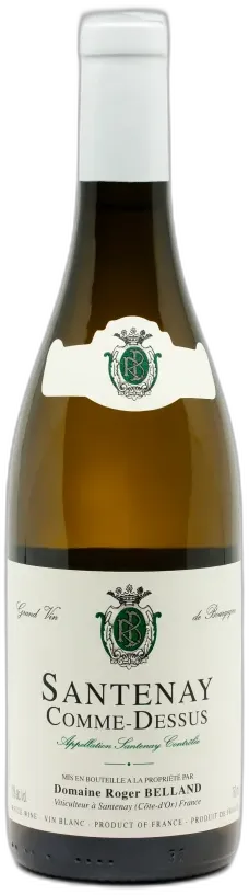 photo du vin Domaine Roger Belland Santenay Comme Dessus Blanc 2021