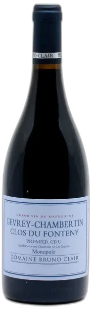 photo du vin Domaine Bruno Clair, Gevrey-Chambertin Premier Cru, Fonteny