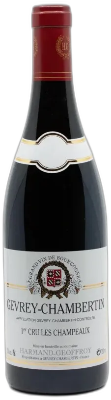 photo du vin Gevrey Chambertin Premier Cru la Perrière Domaine Harmand Geoffroy