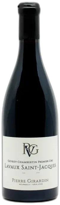 capture du vin Pierre Girardin Gevrey-Chambertin 1er Cru Lavaux Saint Jacques 2021