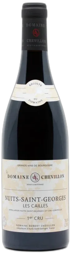 vue du vin Domaine Robert Chevillon Nuits-Saint-Georges 1er Cru les Roncières Rouge