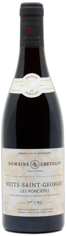 vue du vin Domaine Robert Chevillon Nuits-Saint-Georges 1er Cru les Roncières Rouge