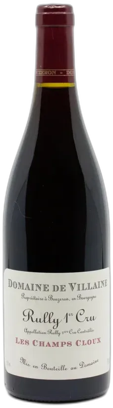 illustration du vin Domaine de Villaine Rully 1er Cru "les Champs Cloux" Rouge