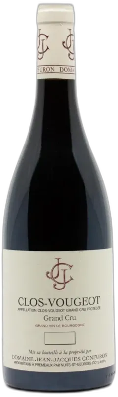 photo du vin Jean Jacques Confuron Clos Vougeot Grand Cru